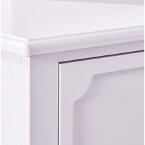 elle purple dresser & mirror   