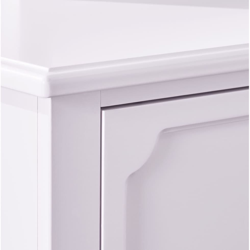 elle purple dresser & mirror   