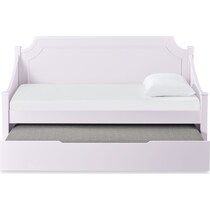 elle purple twin daybed with trundle   