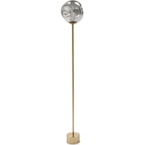 ellis gold floor lamp   