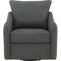ellorie gray swivel glider chair   