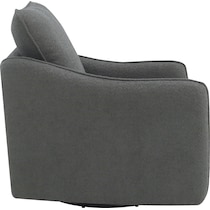 ellorie gray swivel glider chair   