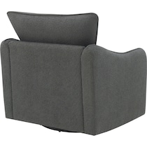 ellorie gray swivel glider chair   