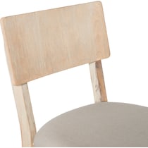 elmer gray bar stool   