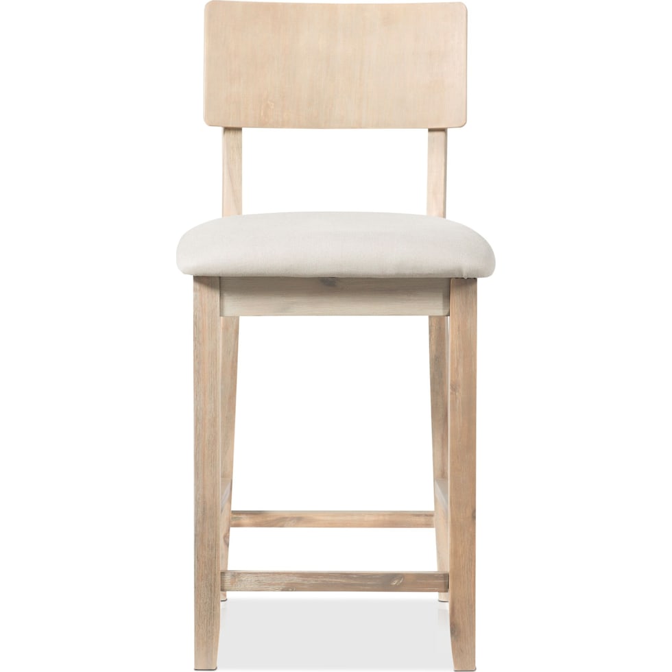 elmer gray counter height stool   