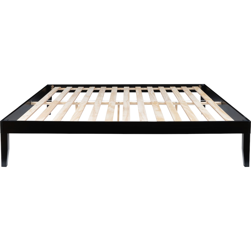 elna black king bed   