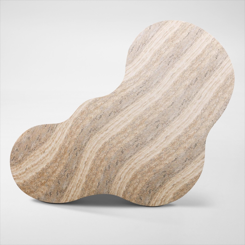 elodie light brown coffee table   