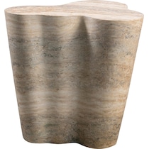 elodie light brown side table   