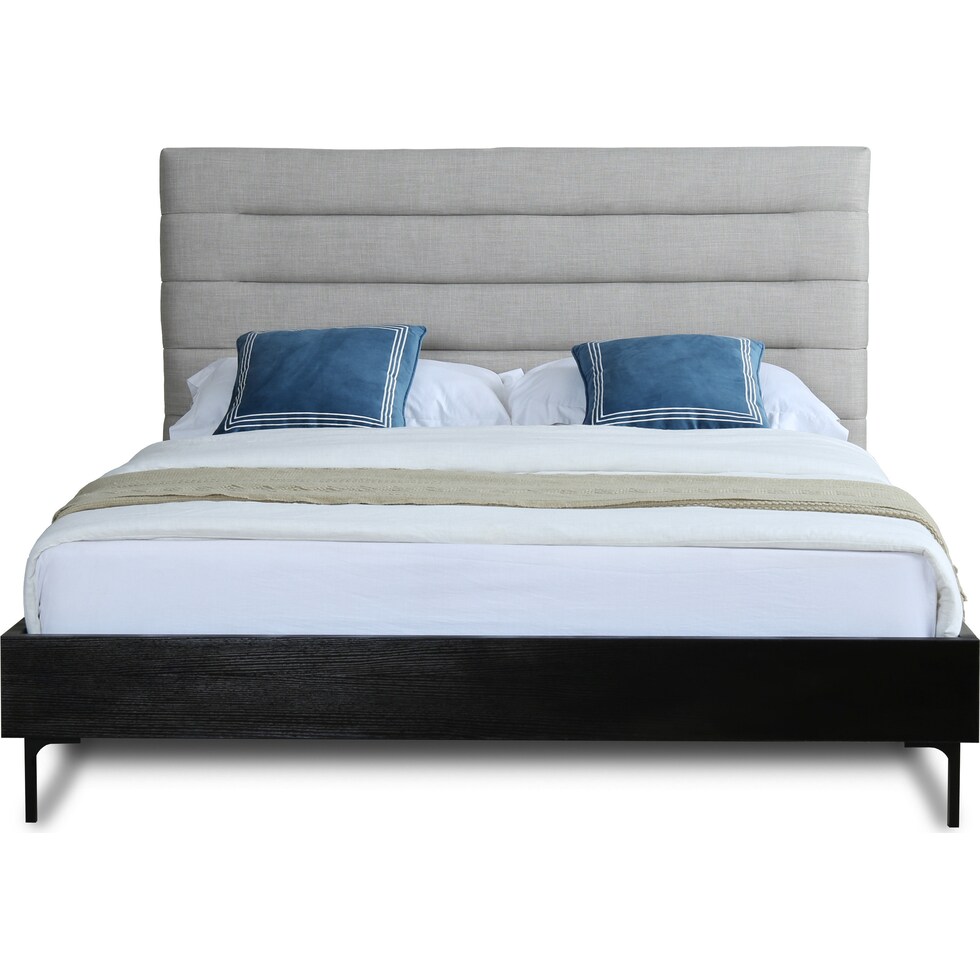 eloise gray full bed   