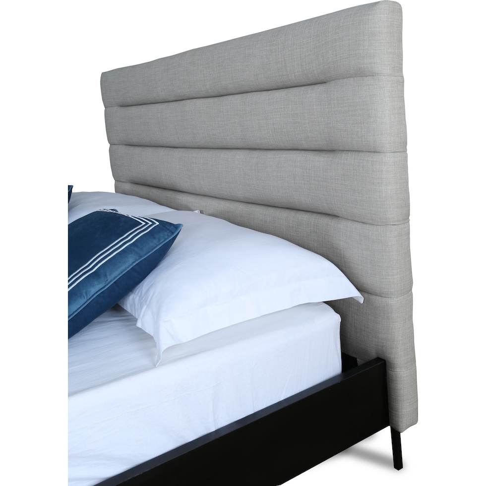 eloise gray full bed   