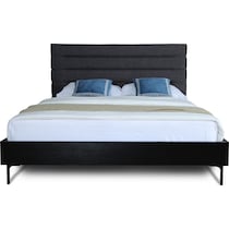 eloise gray queen bed   