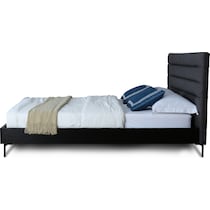 eloise gray queen bed   