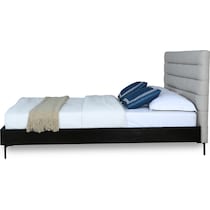 eloise gray queen bed   