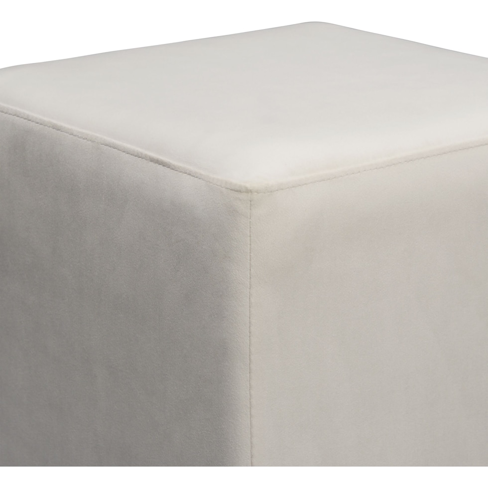 eloise neutral ottoman   