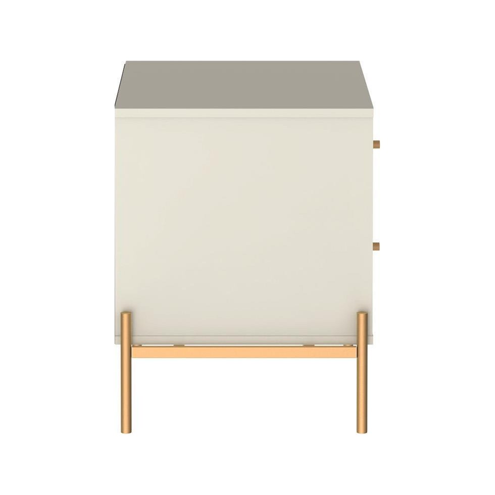elowen white end table   