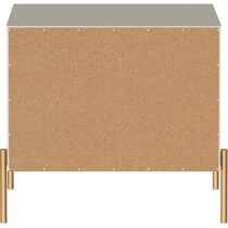 elowen white end table   