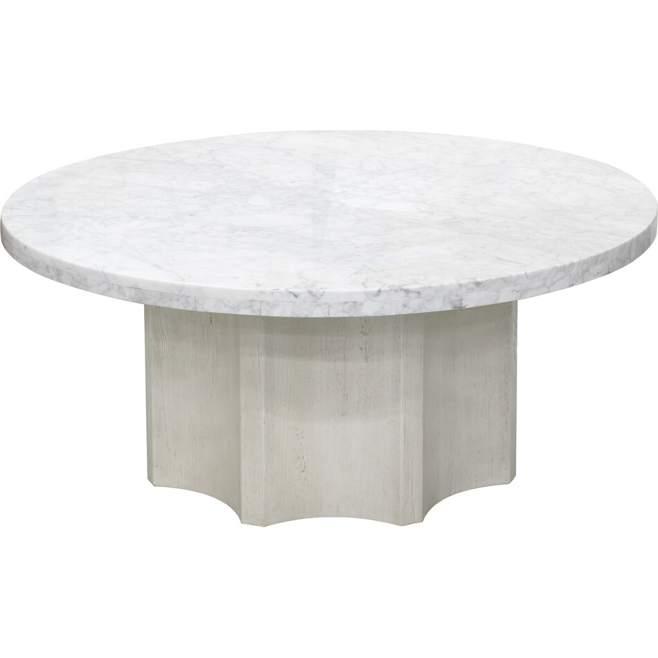 elsher white coffee table   