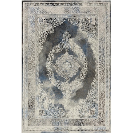 Elston 5' x 8' Area Rug - Cream/Gray