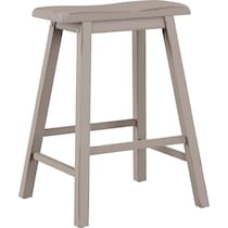 elton gray counter height stool   