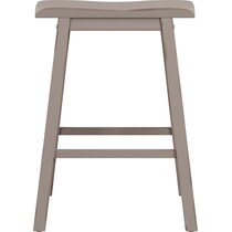 elton gray counter height stool   
