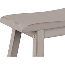 elton gray counter height stool   