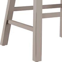 elton gray counter height stool   