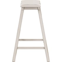 elton white counter height stool   