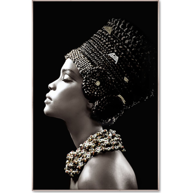 Home Accessories - Embellished Headdress Wall Art