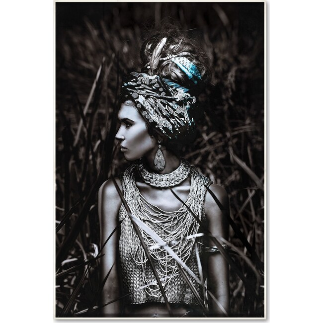 Home Accessories - Embellished Headwrap Wall Art