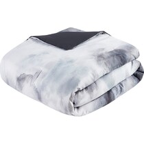 emberly gray full queen bedding set   