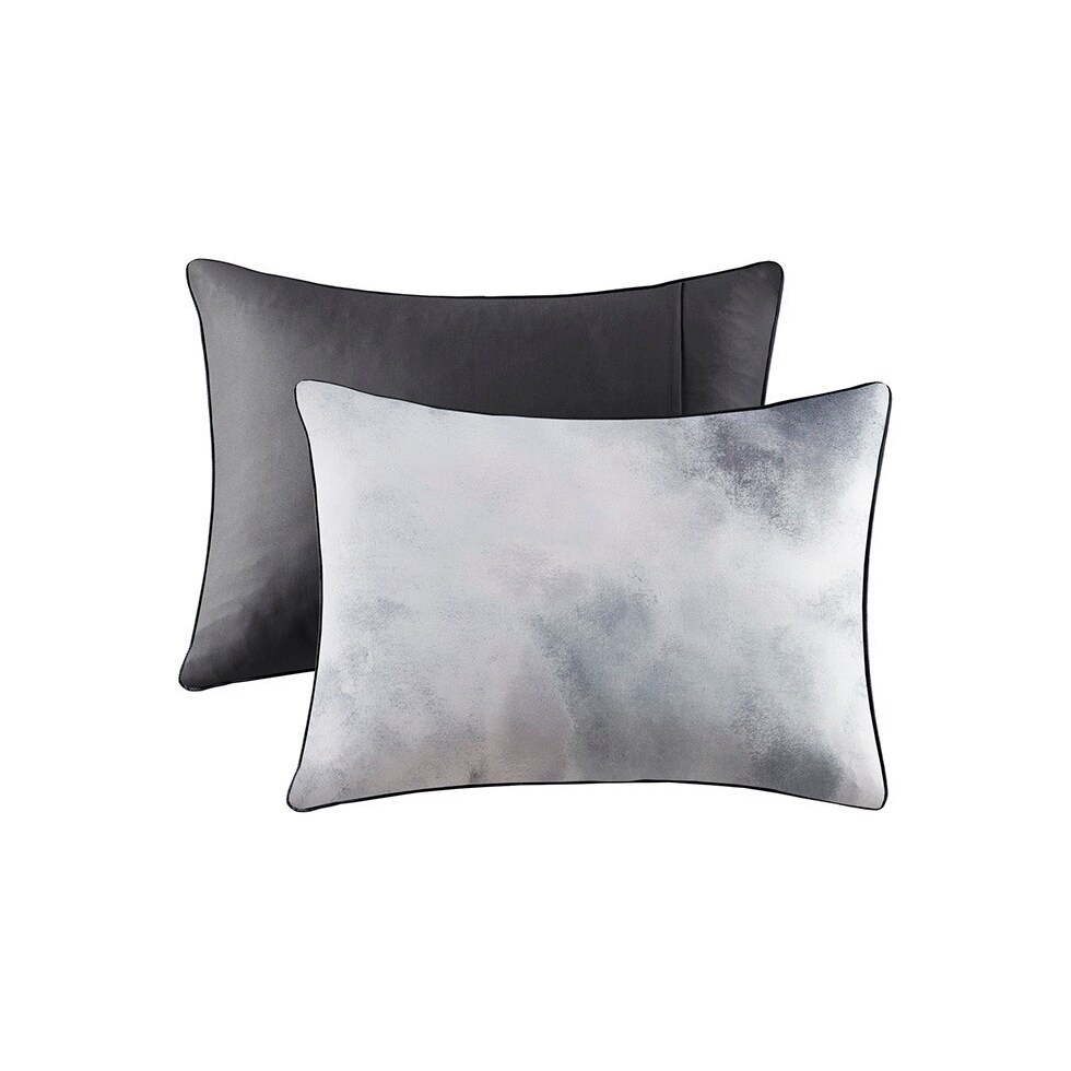 emberly gray full queen bedding set   