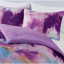 emberly purple twin twin xl bedding set   