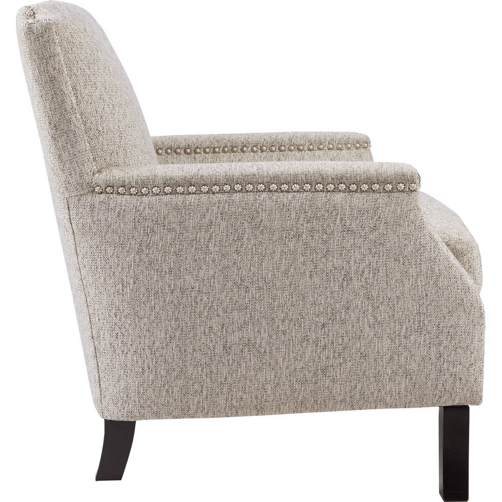 embry gray accent chair   