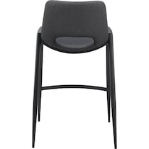 emerson black counter height stool   