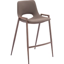 emerson dark brown counter height stool   