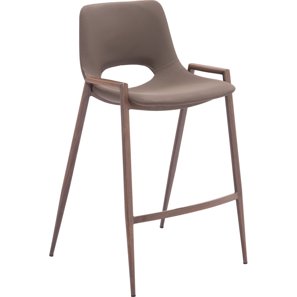 emerson dark brown counter height stool   
