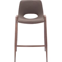 emerson dark brown counter height stool   