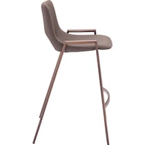 emerson dark brown counter height stool   