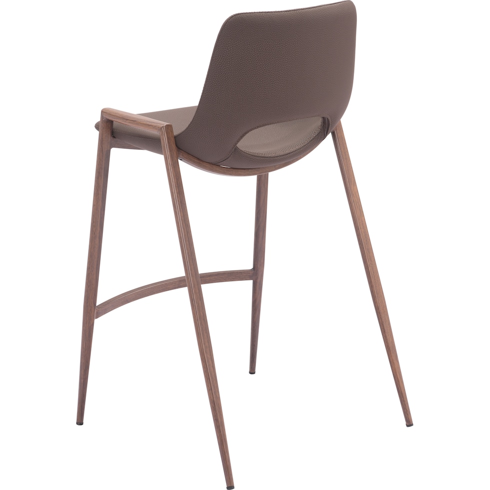 emerson dark brown counter height stool   