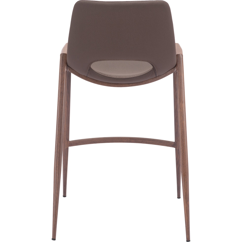 emerson dark brown counter height stool   