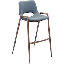 emerson gray bar stool   
