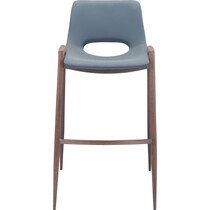 emerson gray bar stool   
