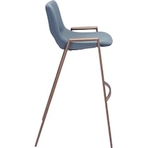 emerson gray bar stool   