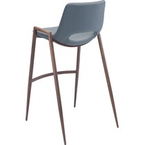 emerson gray bar stool   