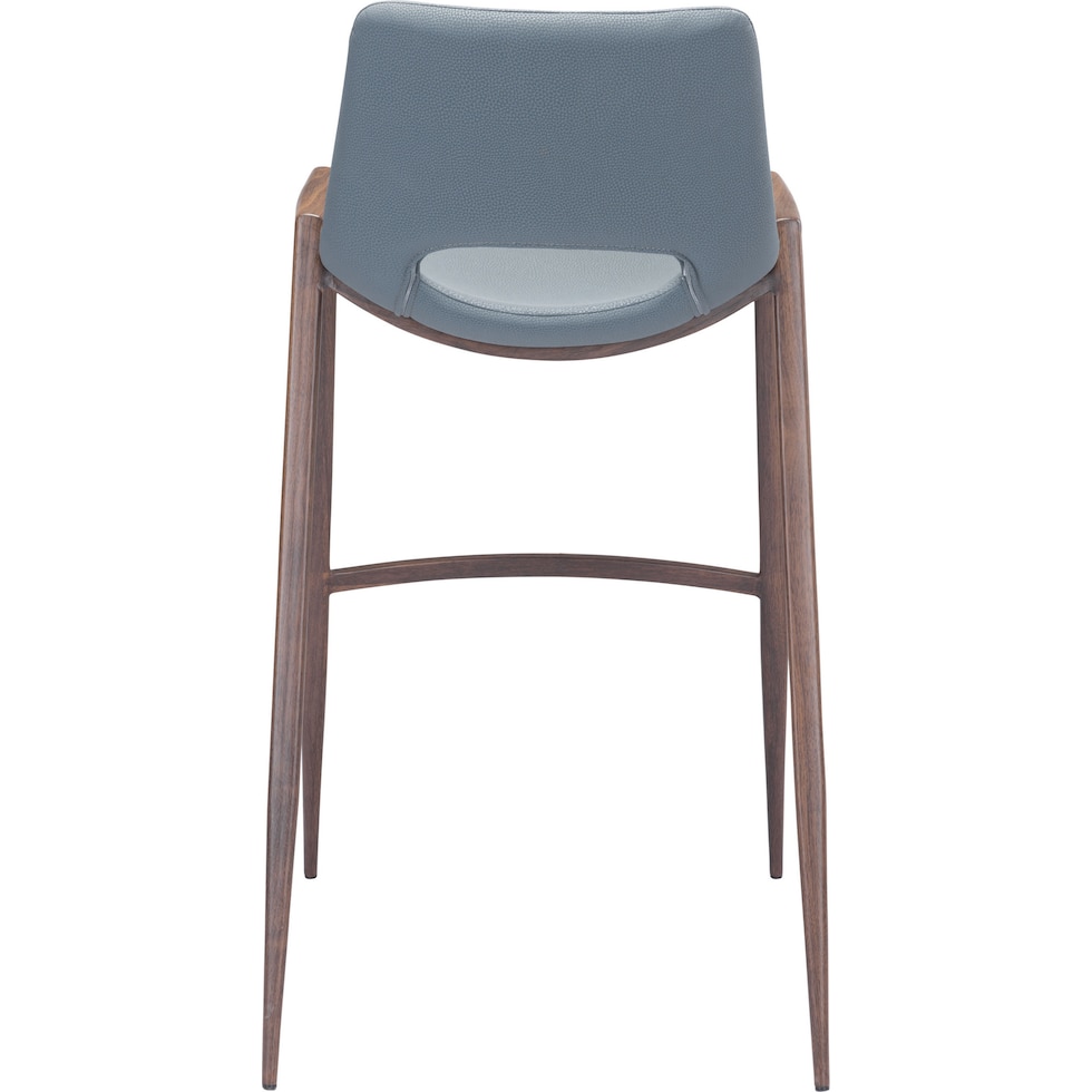 emerson gray bar stool   