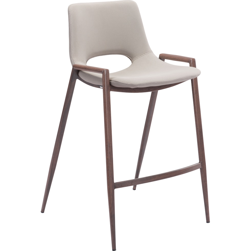 emerson light brown counter height stool   