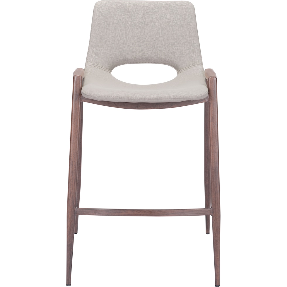 emerson light brown counter height stool   