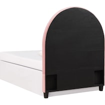 emilia pink twin headboard   