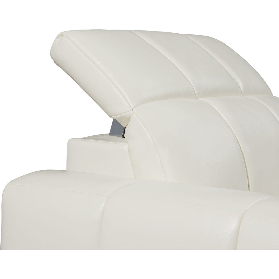 emmett white power recliner   