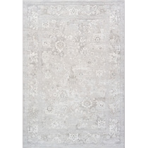 emmons ivory gray beige area rug  x    